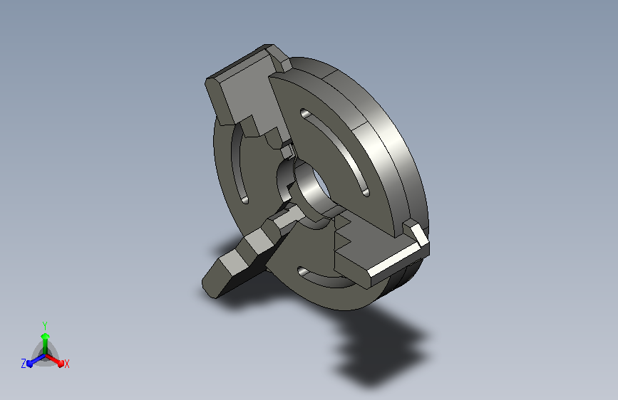 轻便小型车床夹头