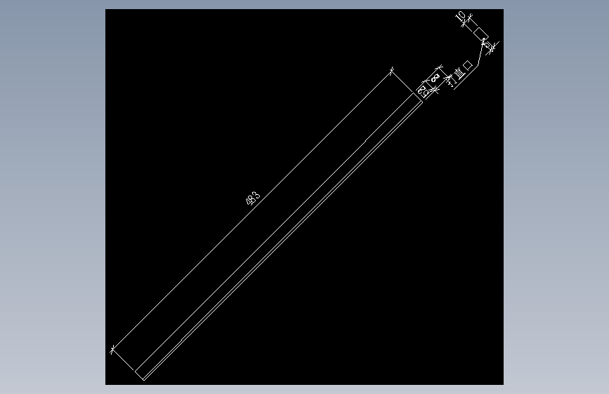 27边趟门中贴条