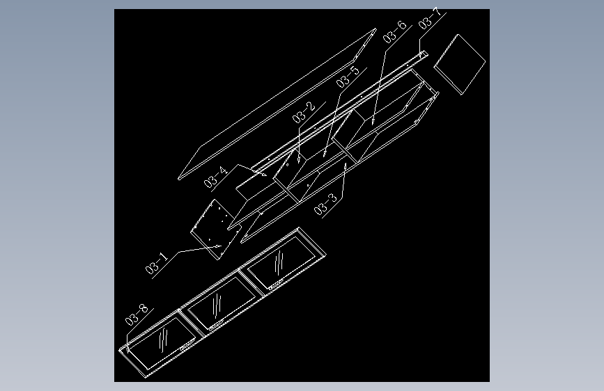 39吊柜零部件示意图