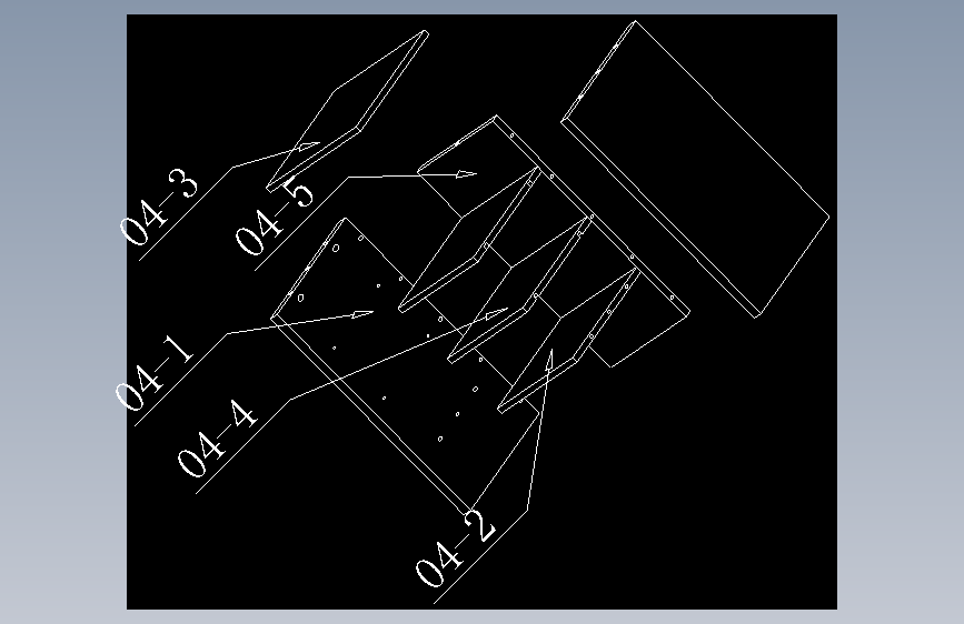 49小柜零部件示意图
