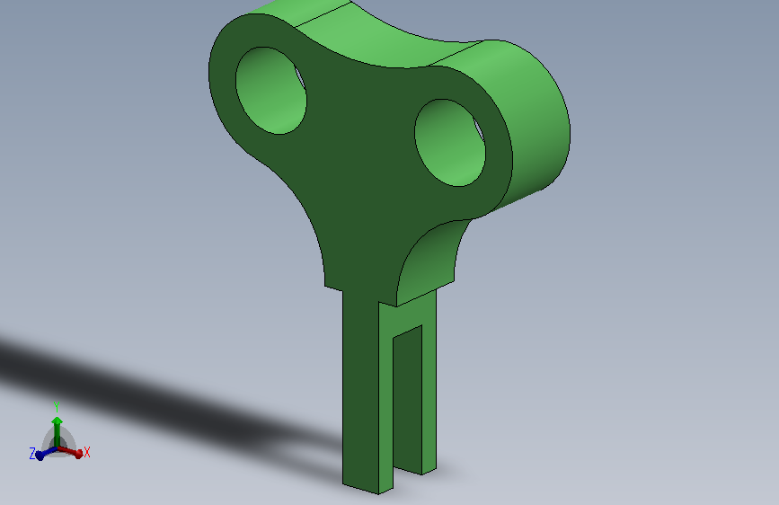 曲面支撑连接件