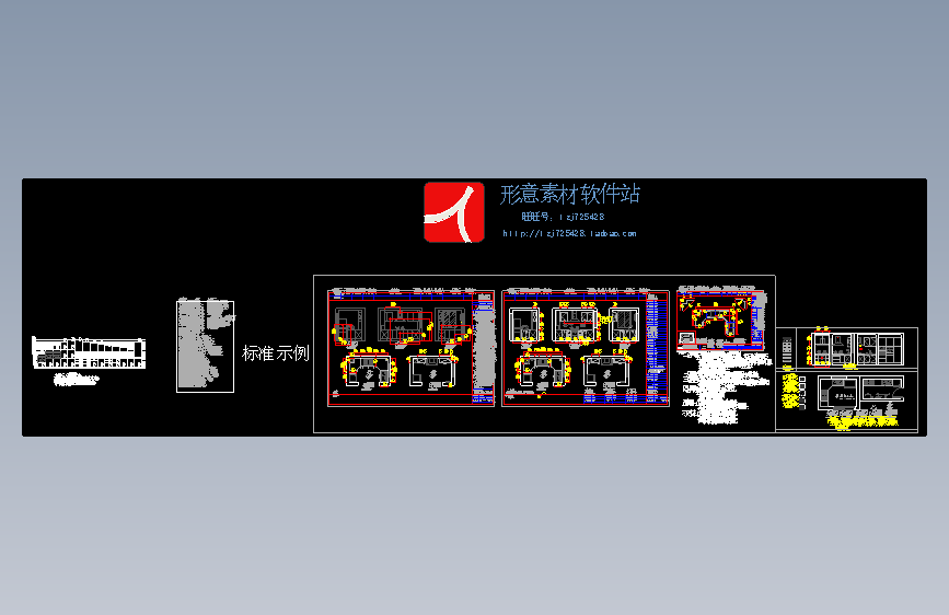 橱柜图纸2套橱柜