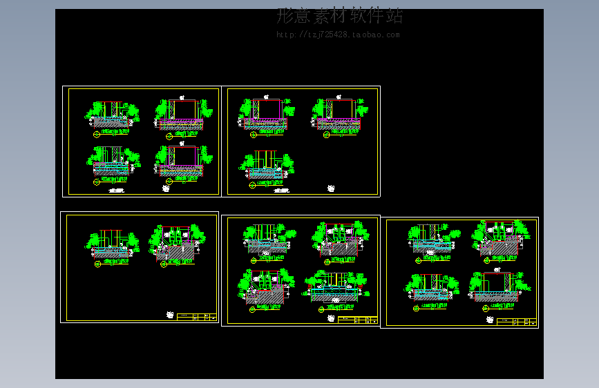 酒店门槛石详图集