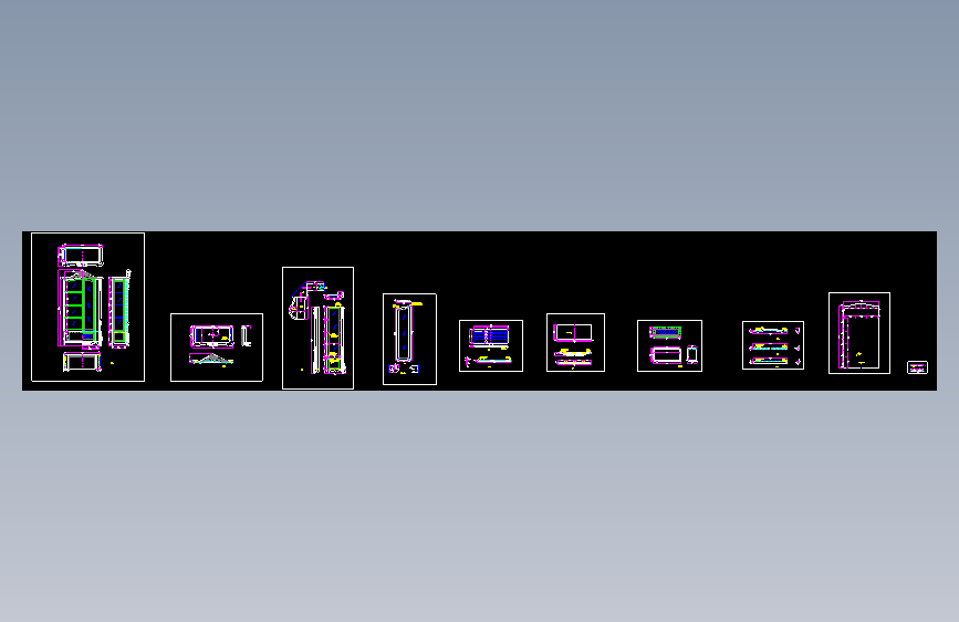 酒柜设计图纸06-2004版本