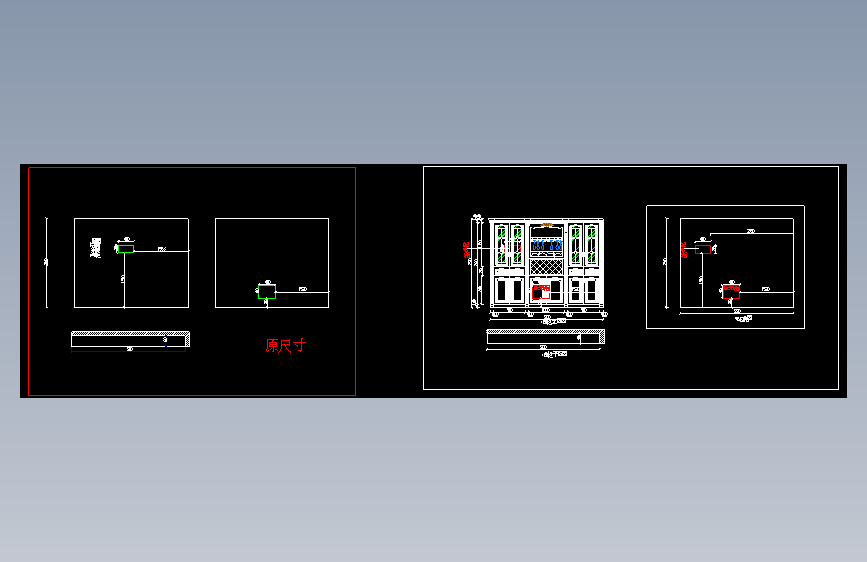 酒柜设计图纸14-2004版本