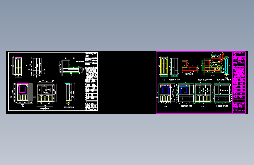 酒柜设计图纸28-2004版本
