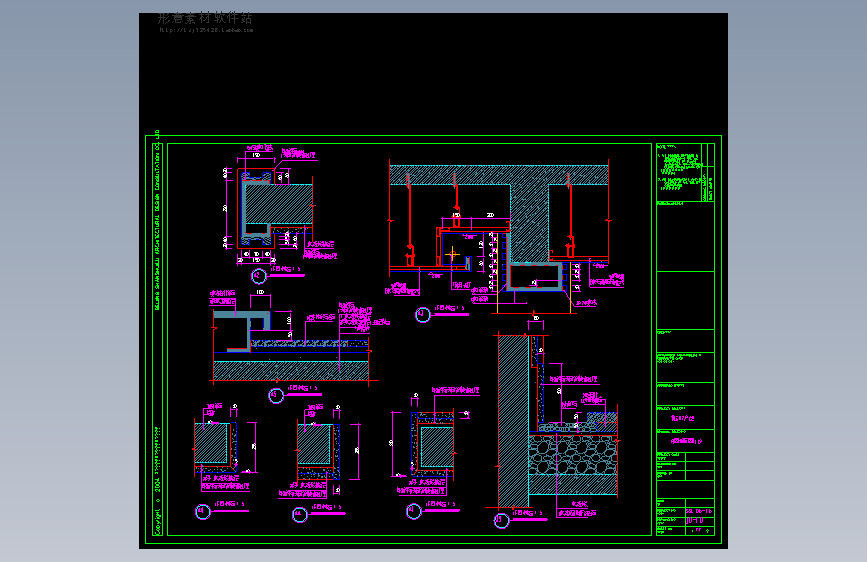 某别墅节点详图-10