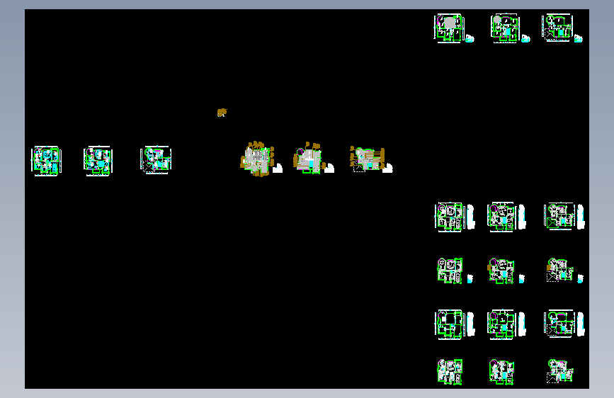 三层别墅-水电、地材部分