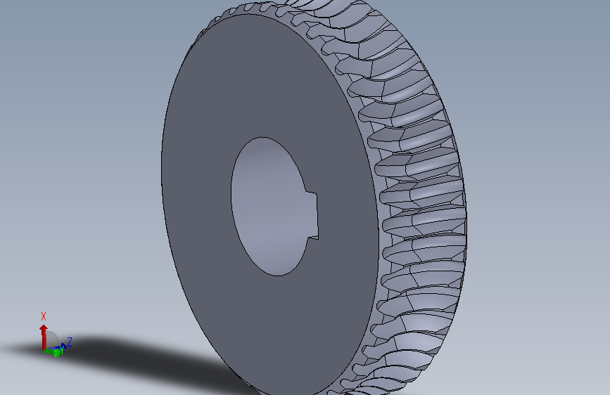 蠕动传动的蜗杆蜗轮