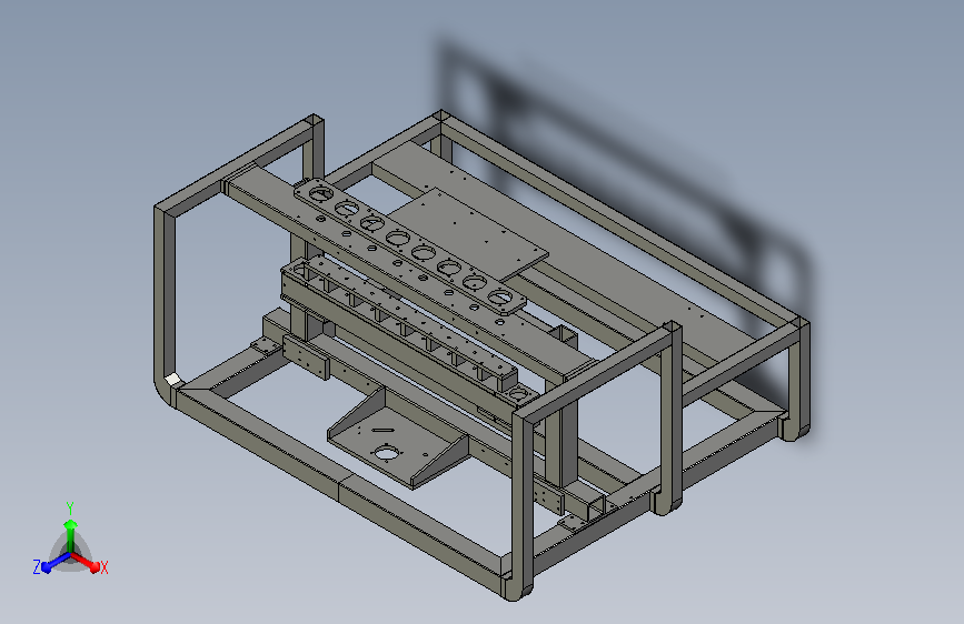 灌装机机架总成