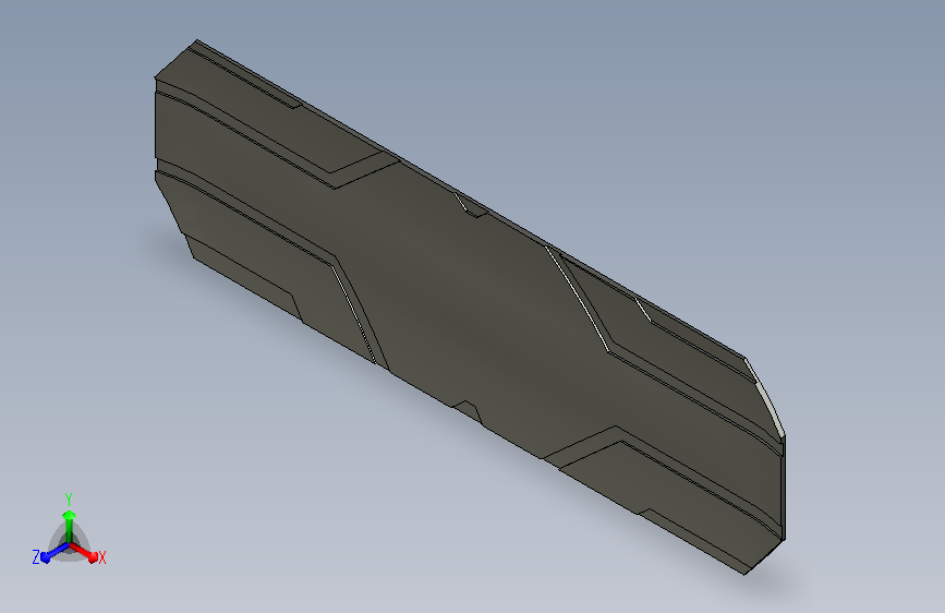 三维扫描模型的电池盖