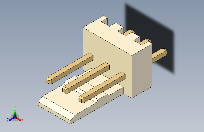 三针通用风扇接头
