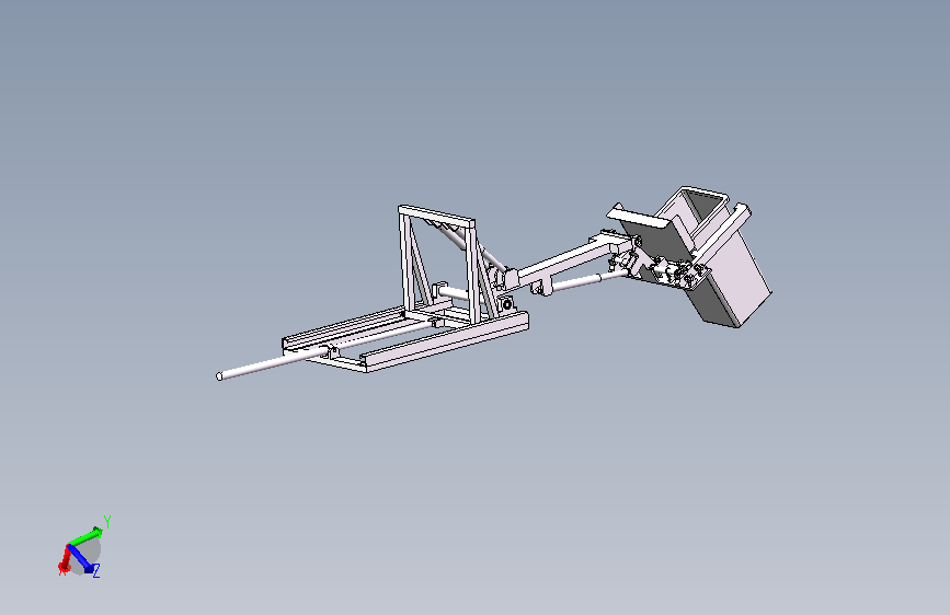 垃圾倾倒机械臂 1545985===wb130