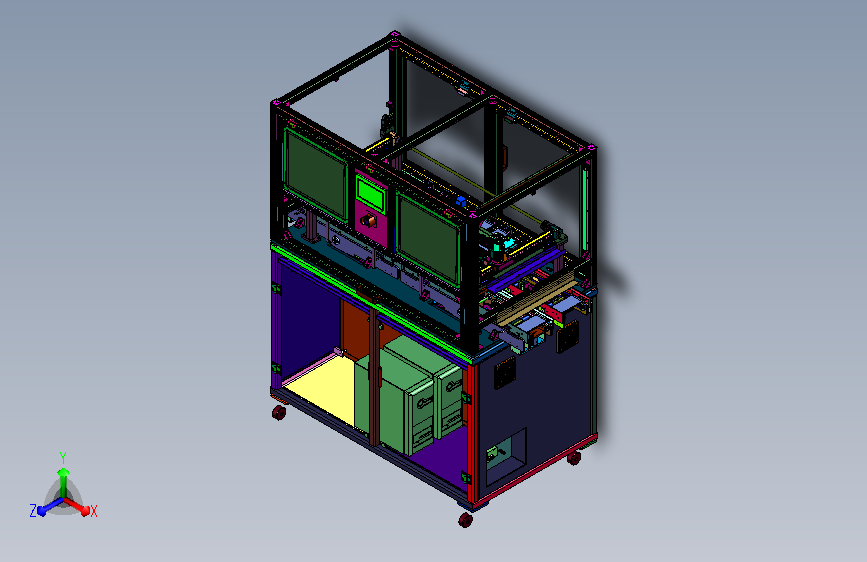 USB接口插拔试验机辅助测试装置