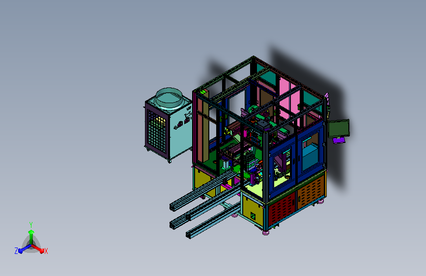 锂电池模组激光焊接自动化设备