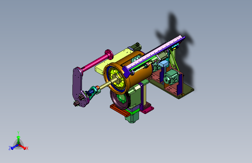 恒张力半自动交叉卷绕机