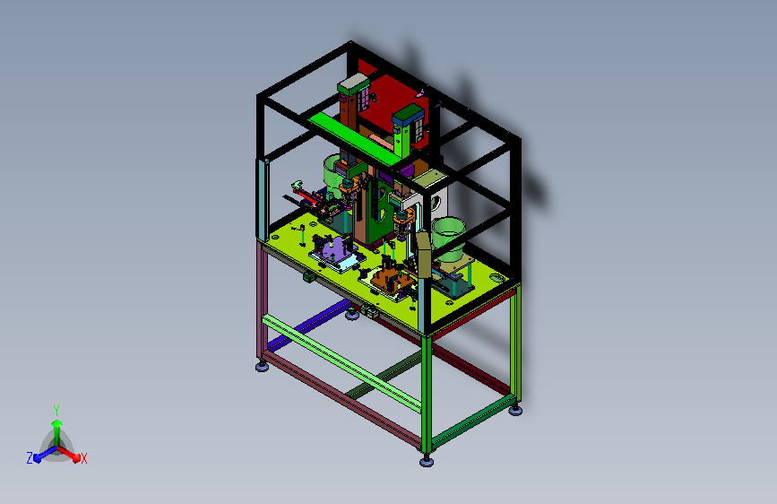 壳件连接孔卡销压紧装置
