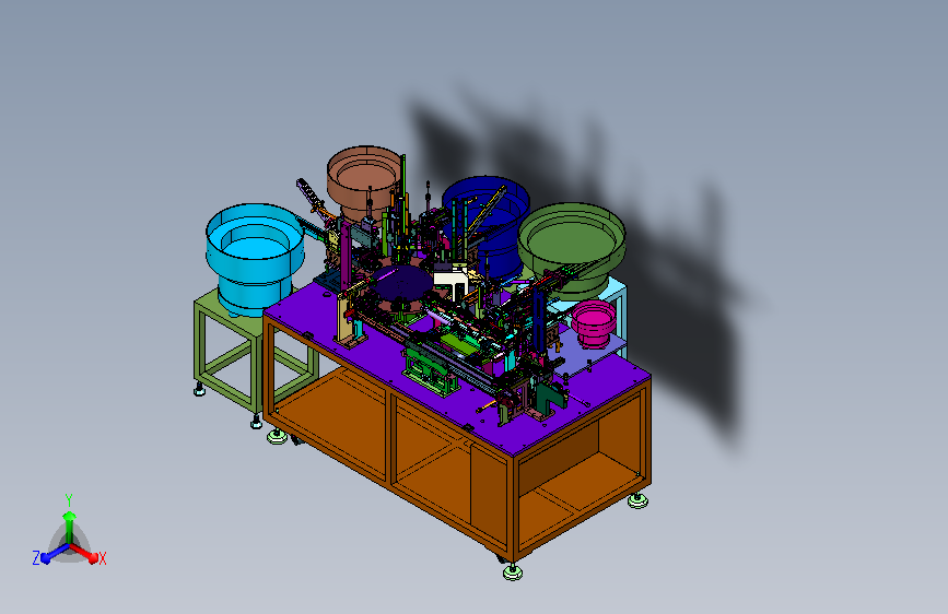 可旋转数字轮组计数器全自动装配设备