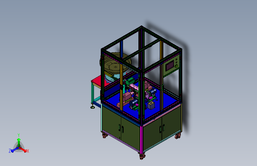 铝管倒角装置用输送设备
