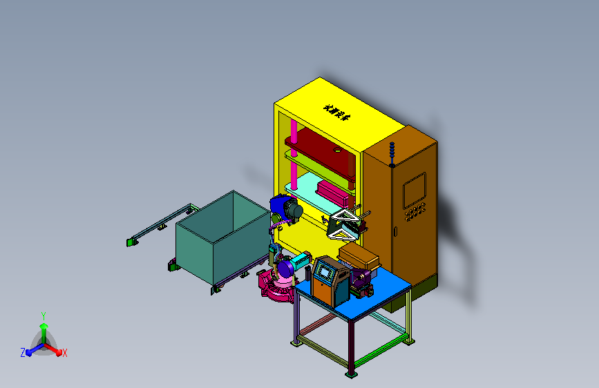 密封检测打标一体化设备