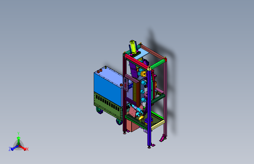汽车防撞梁的边缘打磨装置