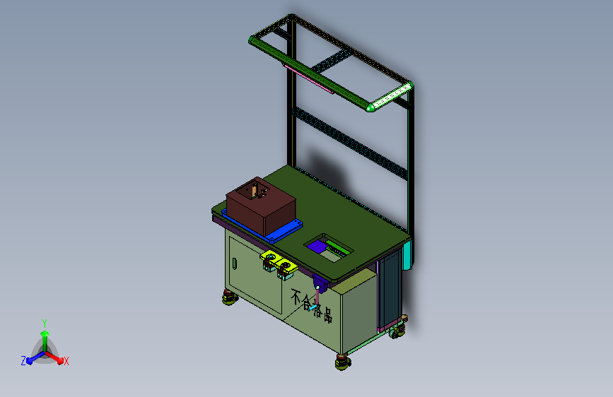 汽车注塑件孔位检测装置