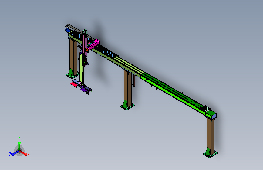 筒吊装桁架机械手