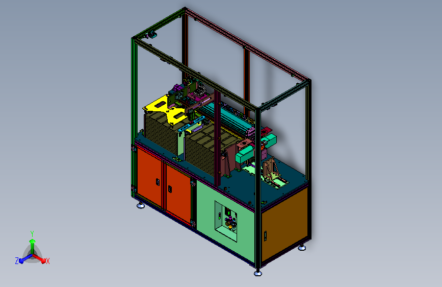 无人化屏幕进料搬运设备