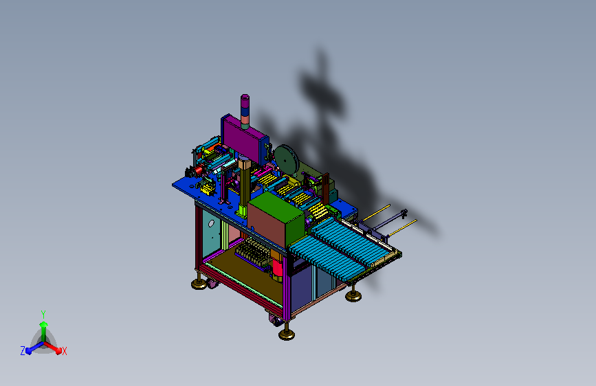 小尺寸纸盒捆扎的全自动打包机