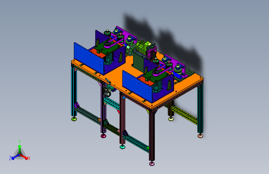 小曲率面构件的研磨机