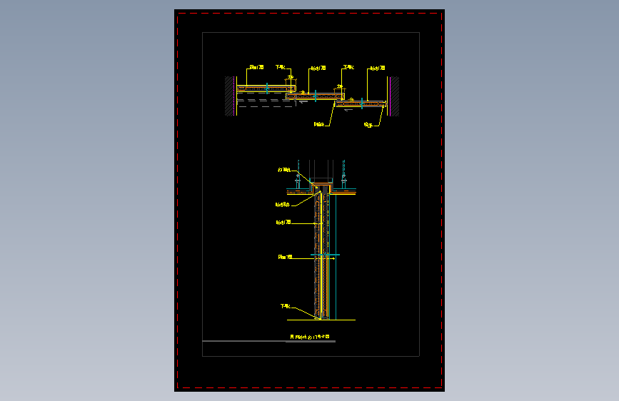 【标准门】同向联动移门节点图