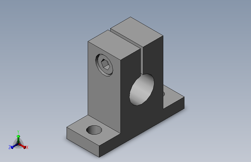 NKZTT型导向轴支座GCY01-D20-H30