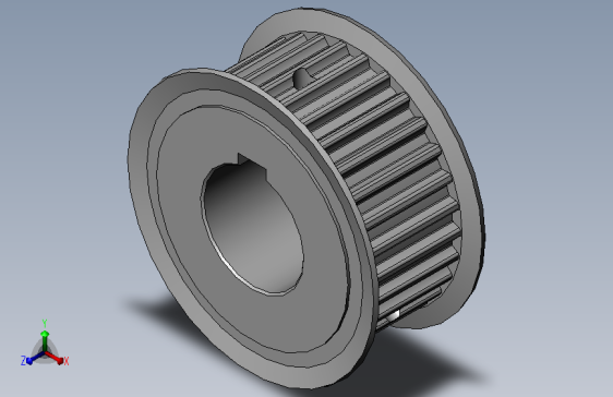 NKZT驱动轴同步带轮EBL42-S8M300-30-A-N-d35