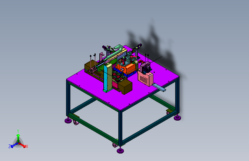 云母片发热丝自动绕线机