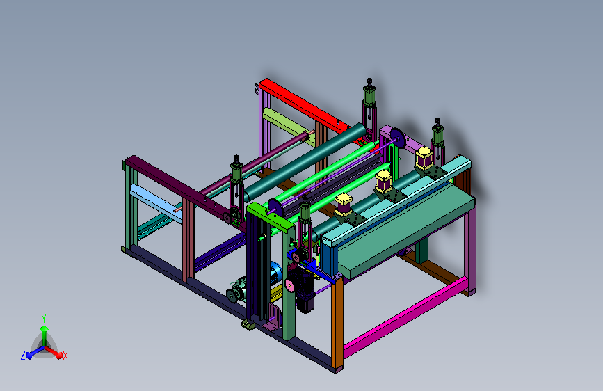 纸类生产用卷筒切割装置