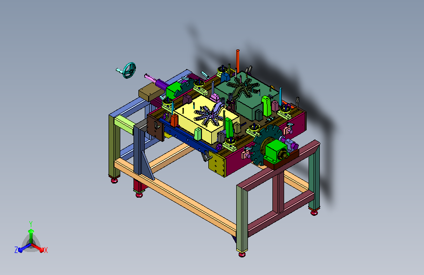 铸造成型模具的便捷转运装置