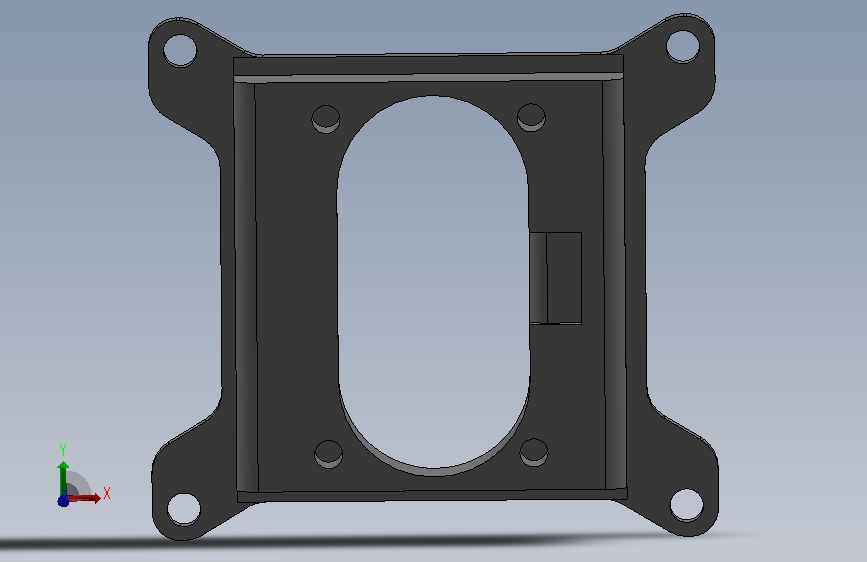 适配108mm节气门的加高垫片