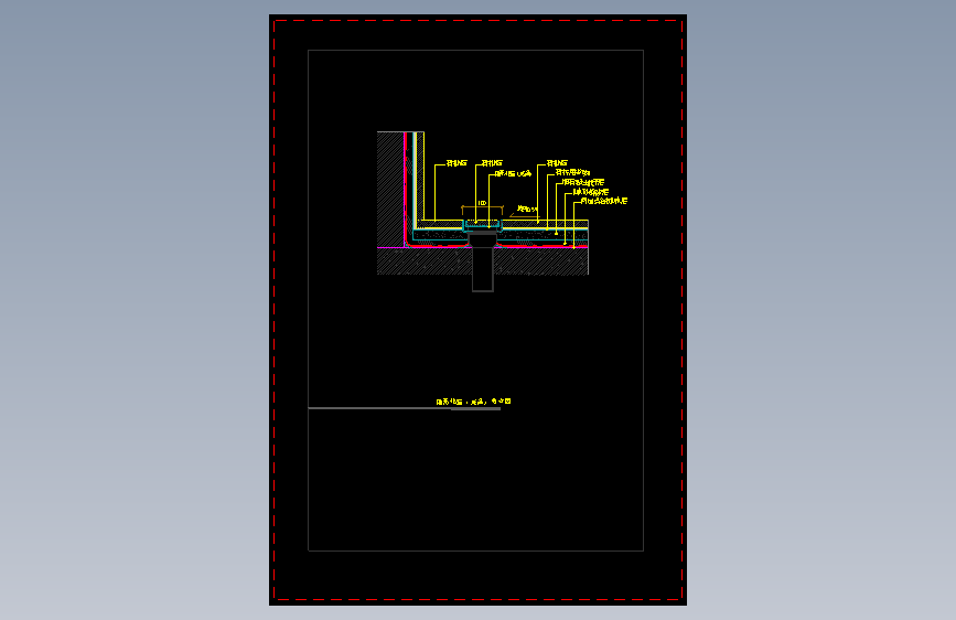【地坪】隐形地漏（成品）节点图