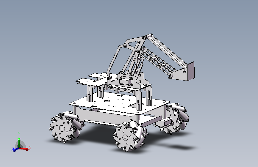 麦轮小车机械臂
