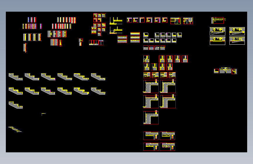 楼梯踏步做法节点图