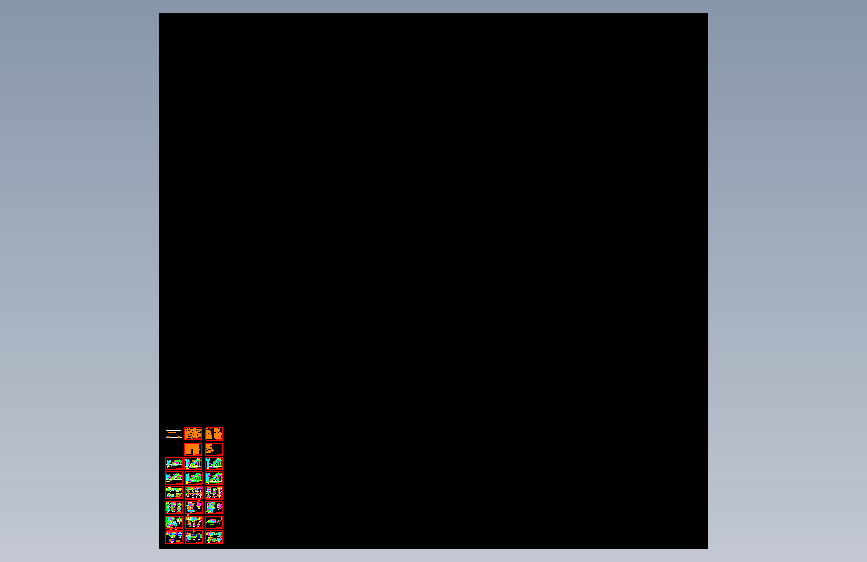 化工设备操作钢平台爬梯栏杆图集