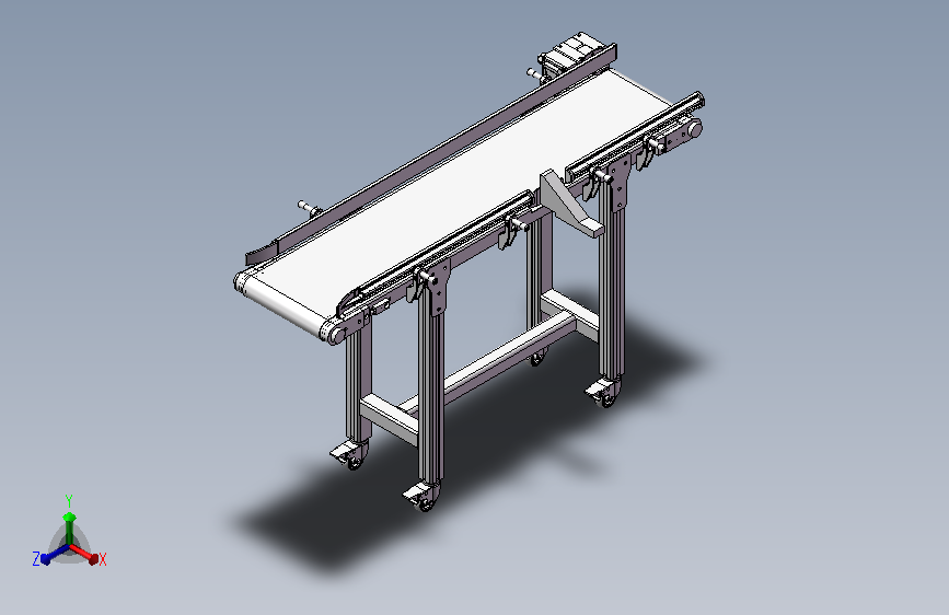 1.2米0.25米皮带输送机