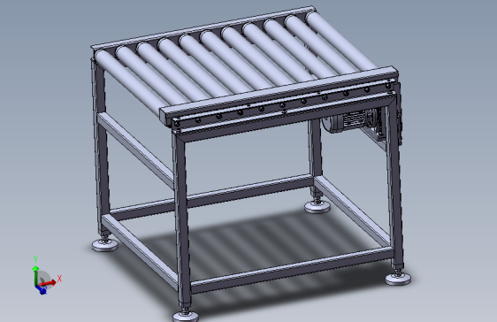 0.834米0.87米滚筒输送机
