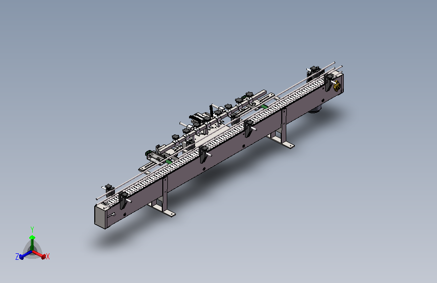 2.68米0.11米链板输送机