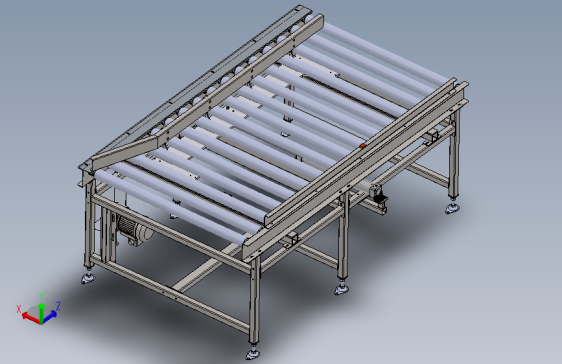 打带侧推滚筒线