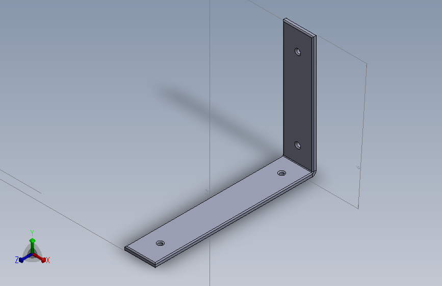 稳固支撑的L型架子抱架