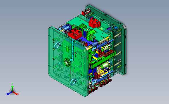 Z090-YZY车灯模具图 (3)