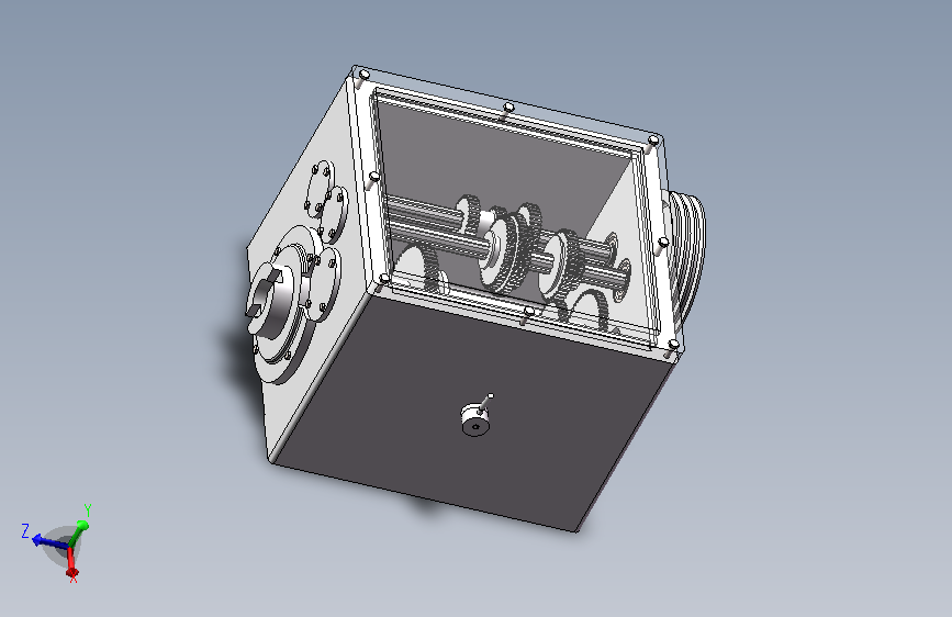 三轴五档变速器模型 1181325==wb45