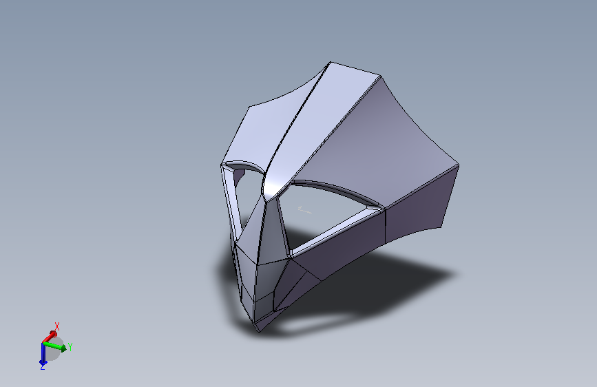 根据Hayabusa机车设计的摩托大灯