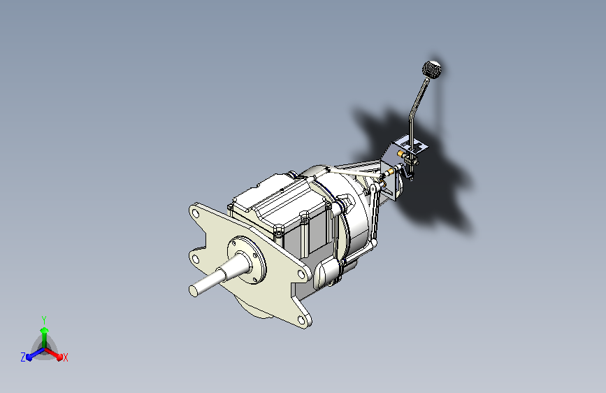 汽车变速箱（带运动仿真）